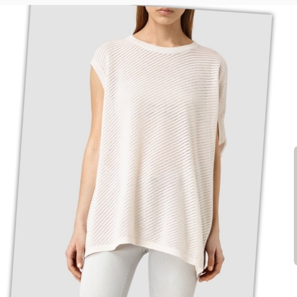 All Saints Grid Tee
